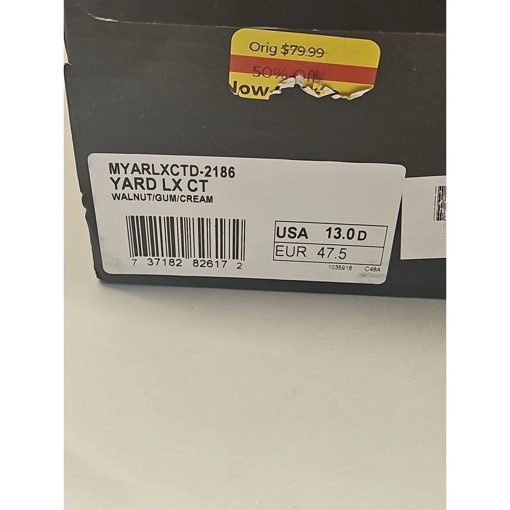 Lugz Yard Lx Slip Resistant Composite Toe Work  Mens Brown  MYARLXCTD-2186 13D‎